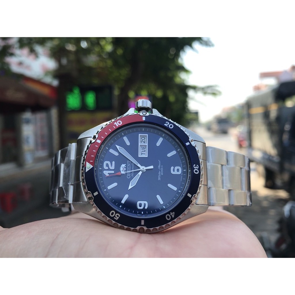 Đồng hồ nam ♥️FREESHIP♥️ Giảm 99k khi nhập mã [TUYENTN] Mã Sản Phẩm Orient Mako 2 SAA02009D3 chính hãng