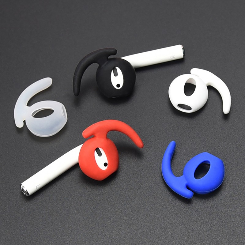 1 Cặp Vỏ Bảo Vệ Hộp Sạc Tai Nghe Airpods Bằng Silicon Mềm Chống Trượt Tiện Dụng Ốp | BigBuy360 - bigbuy360.vn