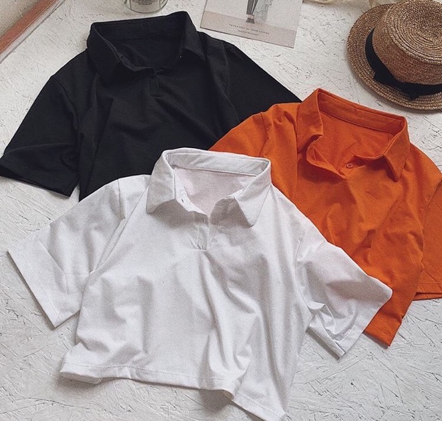 🔥Croptop Body Cổ Bẻ Trơn | BigBuy360 - bigbuy360.vn