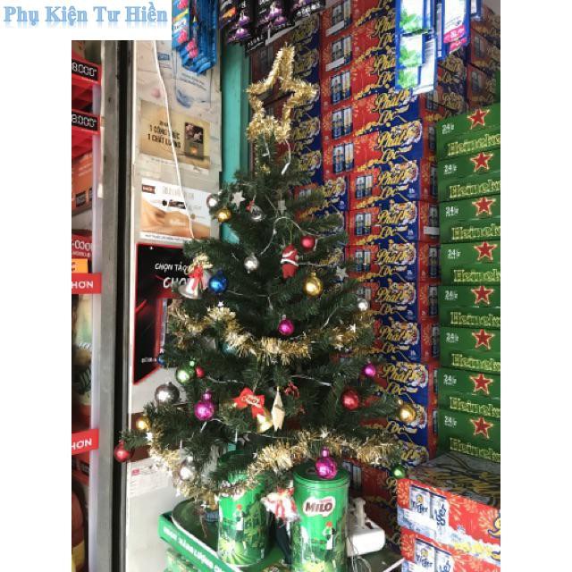 Cây Thông Noel Giáng Sinh 90Cm Tặng Kèm Dây Kim Tuyến