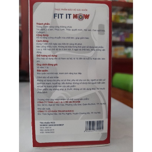 Viên Uống Slim Now.Lọ 30 viên