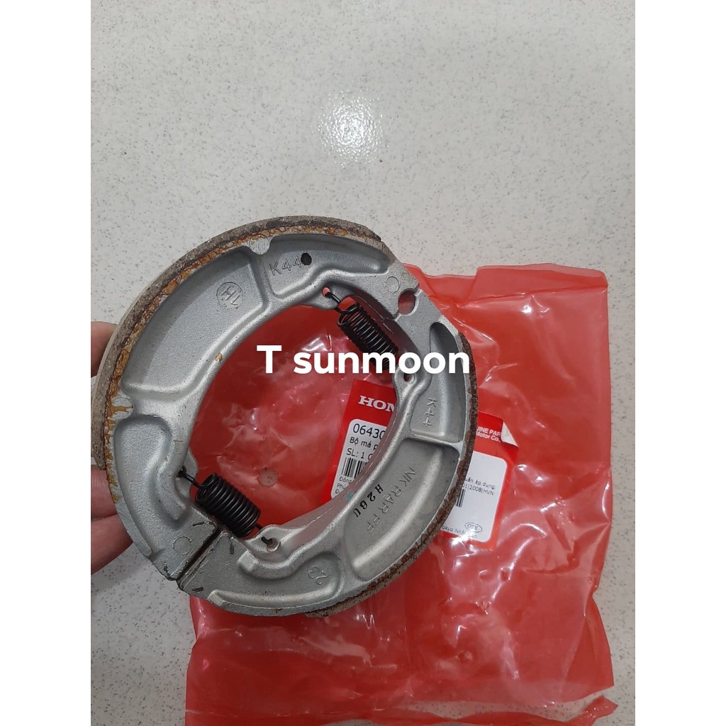 44Má phanh sau dành cho xe ga honda chính hiệu Air Blade 110, Air Blade 125, LEAD 110, LEAD 125, SH Mode, PCX, Vision110