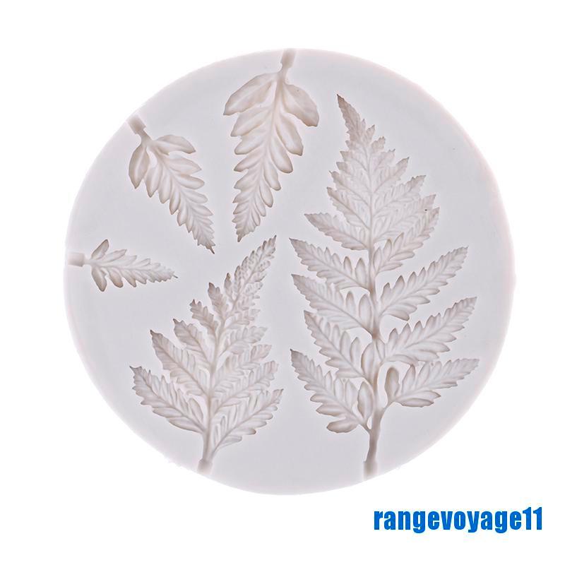 Khuôn Silicone Làm Bánh Hình Chiếc Lá