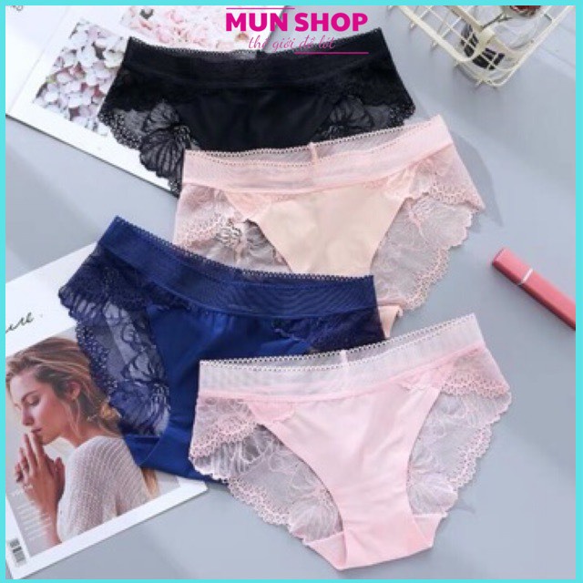 Sỉ 10 Quần Lót Đúc Pha Ren 8423