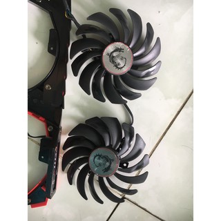 Fan và ốp nhựa dành cho vga MSI gaming X