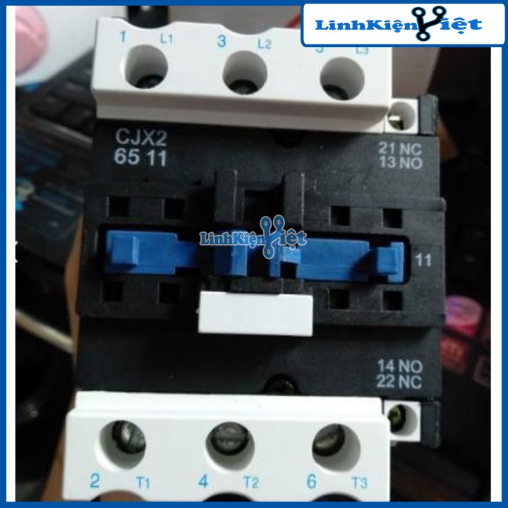 Khởi Động Từ Contactor CJX2-6511 380V-65A Vỏ Chống Cháy