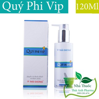 Dung dịch vệ sinh phụ nữ Quý Phi Vip Sao Thái Dương 120ml