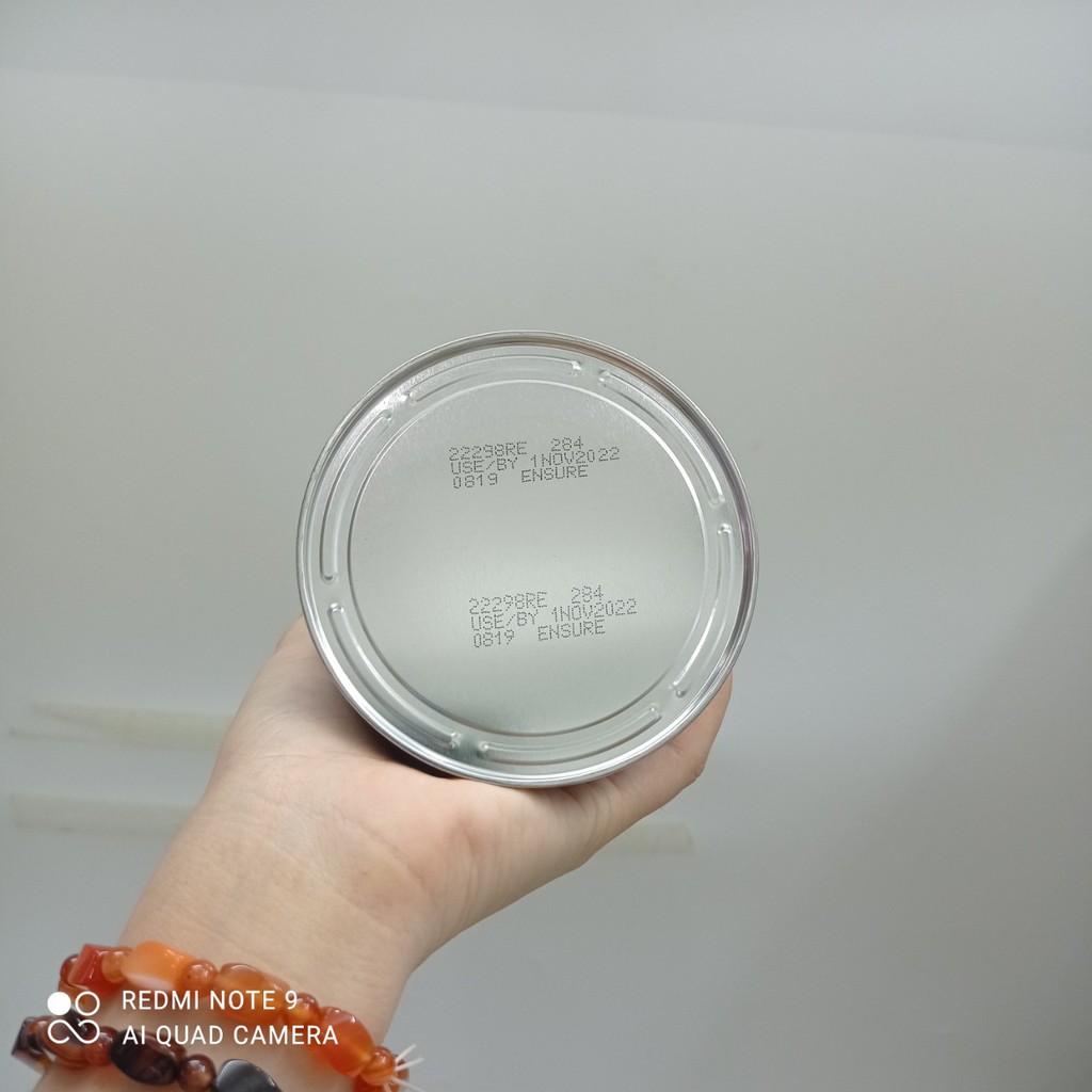 DATE 2025- COMBO 4 LON Sữa Ensure ORIGINAL 397g Mỹ CHÍNH HÃNG MỚI NHẤT
