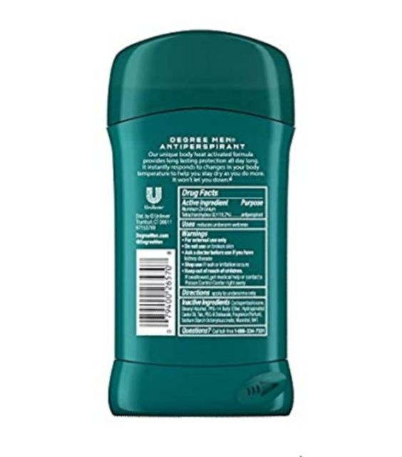 Lăn Degree SPORT ANTIPERSPIRANT 48H ( 85g ) - Hàng Mỹ.