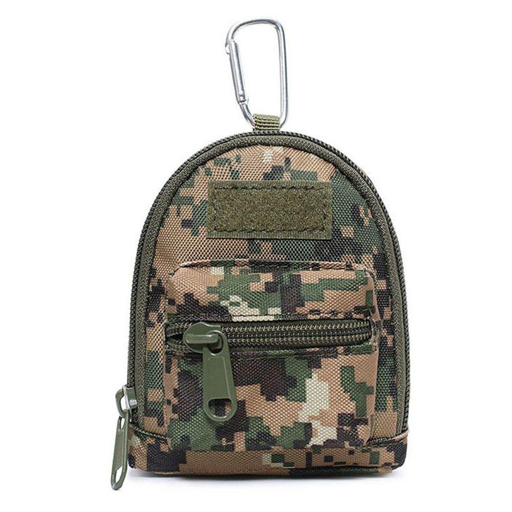 Danilo Ví Đựng Tiền Xu Bằng Nylon Chống Thấm Nước Có Khóa Kéo Đa Năng