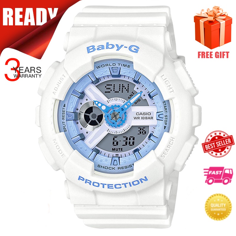 Đồng Hồ Đeo Tay Tập Thể Thao Cho Nữ JXM2 Baby-G ba110 #2021
