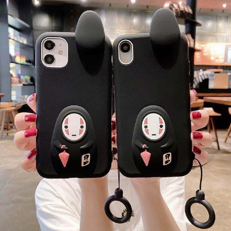 Ốp Lưng Iph.0ne ⚡ Ốp Iph.0ne SIlicone Vô Diện Cầm Ô  ⚡ iPh.0ne 6P/7/8/7plus/8plus/x/xs/xs max/11/11promax/12/12pro/12pro