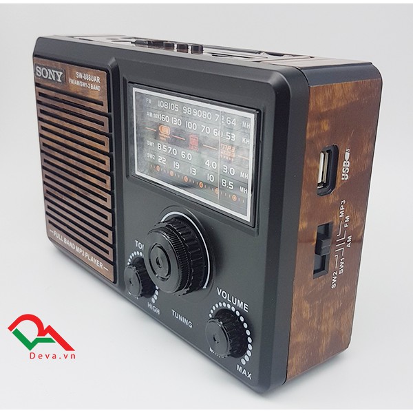Đài nghe sóng phát thanh Raido Sony 888UAR