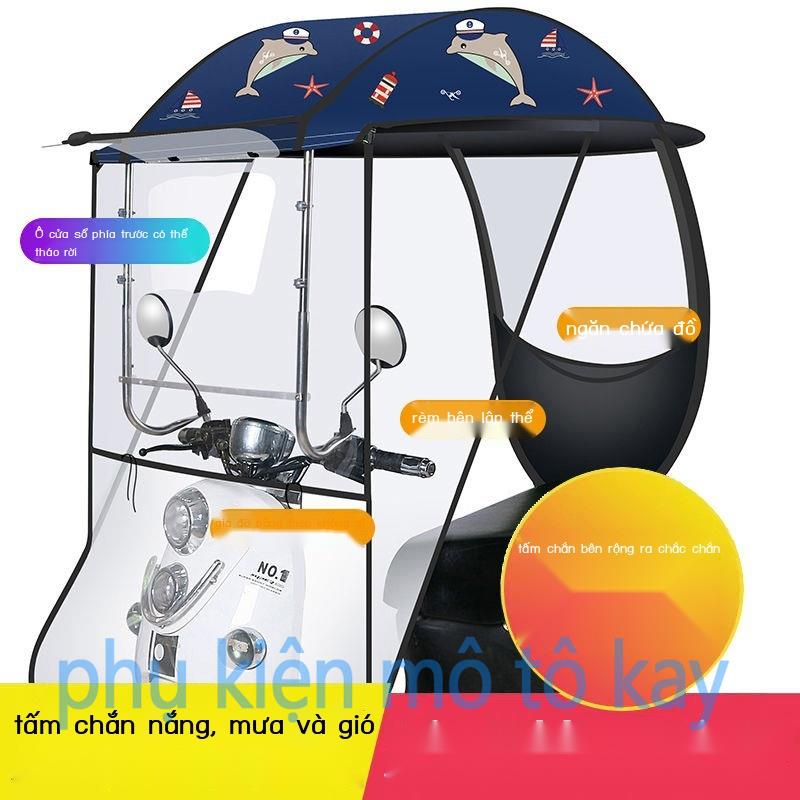 Kính chắn gió mở cửa sổ, vè che mưa xe máy, che nắng xe hơi