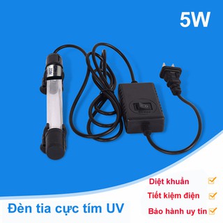 Đèn UV 5W Diệt Tảo Diệt Khuẩn Cho Bể Cá Cao Cấp Sterilization King 107 - uvkinh5w