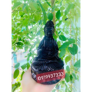 Tượng phật bà quan âm 15 cm ( 4 màu )