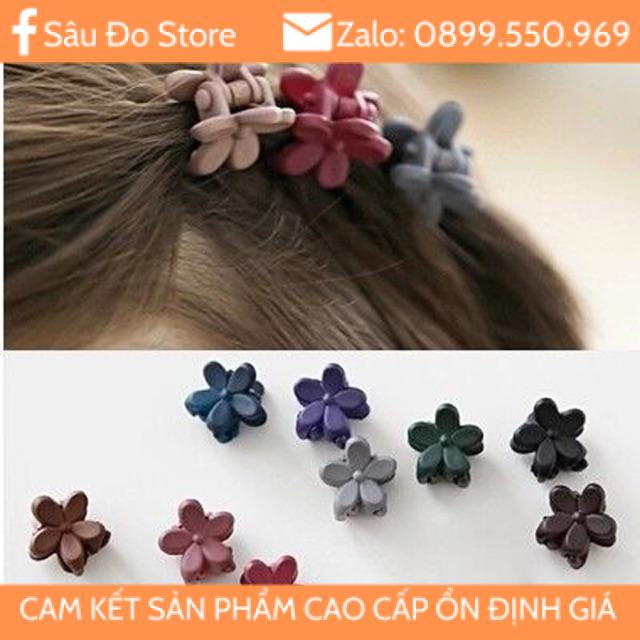 FREESHIP 50K SET 10 KẸP MINI HÌNH BÔNG HOA GẮN TÓC
