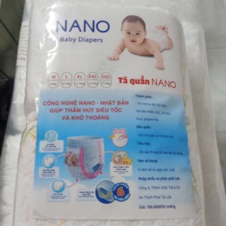 Tã trần hana size l, xl, xxl, 50 miếng, 100 miếng