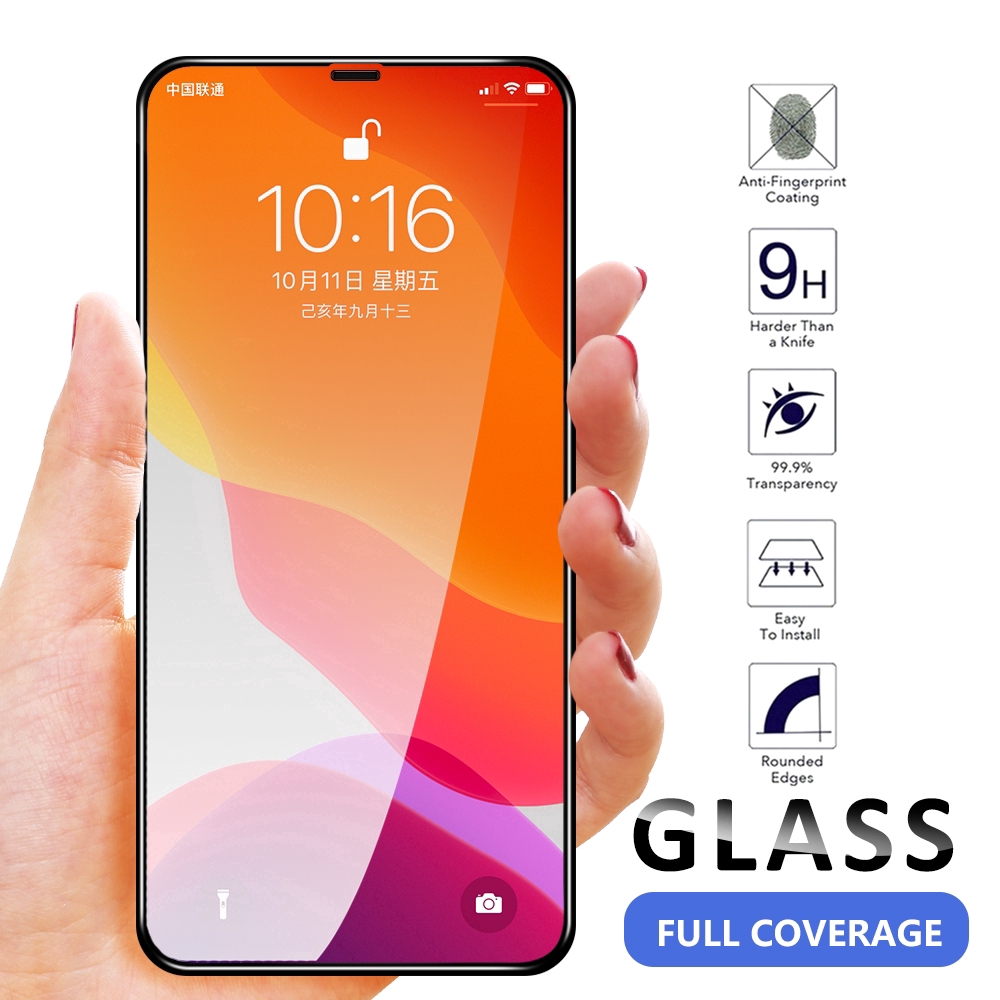 Kính Cường Lực Bảo Vệ Màn Hình Cho Iphone 11 Pro Max X Xr Xs Max 8 7 6 6s Plus