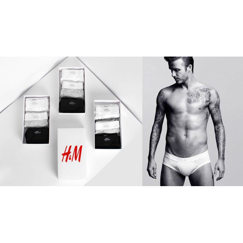 Quần lót nam boxer, tam giác H&M - David Beckham