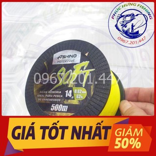 [ XẢ HÀNG ] Dây Cước Siêu Bền Ashino Soft 500m Full Size