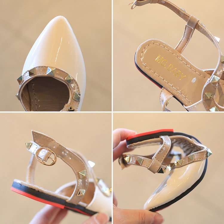 Giày Đế Bằng Thời Trang Mùa Hè Cho Bé Gái