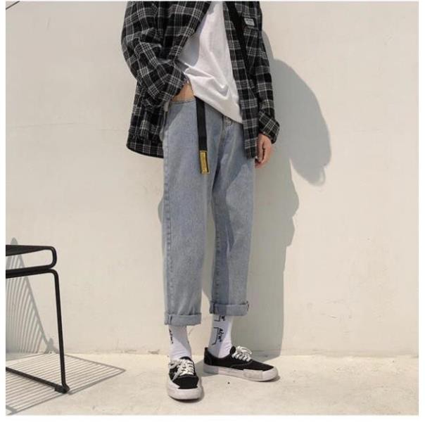 Quần Jean Nam Baggy Dáng Ống Rộng 2023 - STYLE HÀN QUỐC