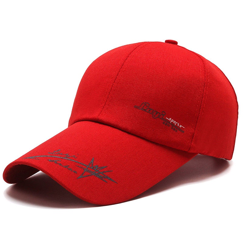 Mũ Lưỡi Trai Thể Thao Chống Nắng In Chữ Có Thể Điều Chỉnh Cho Nam