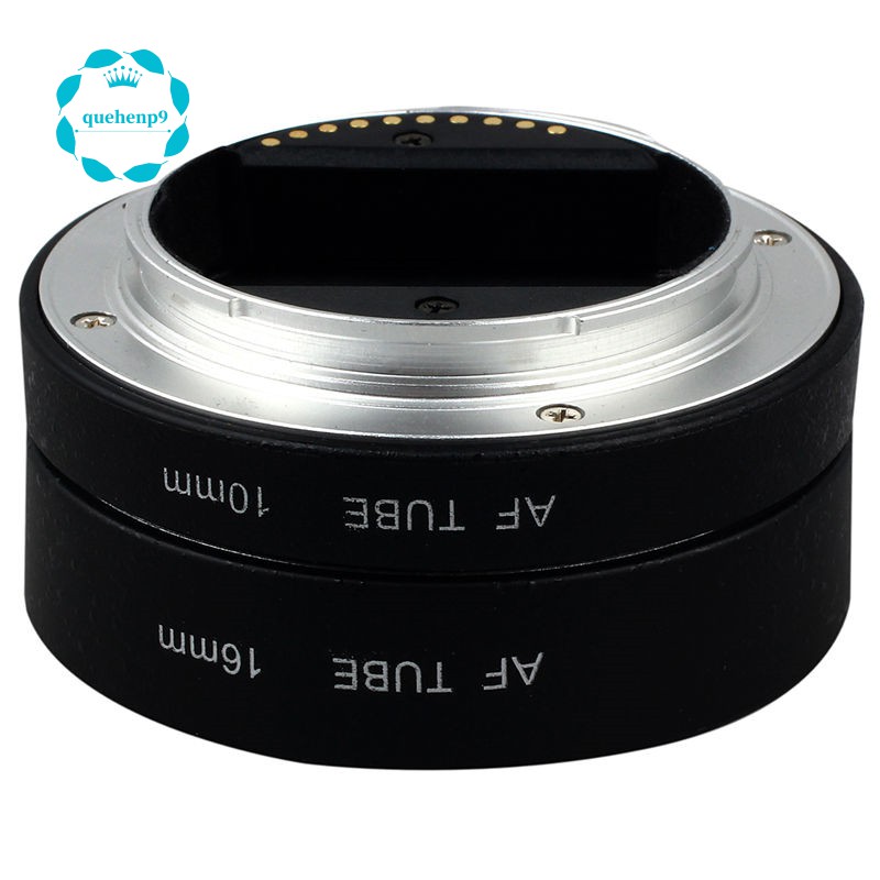 Black Metal AF Auto-focus Macro Extension Tube Set 10mm&16mm for Sony E-mount Camera NEX 3/3N/5/5N a | BigBuy360 - bigbuy360.vn