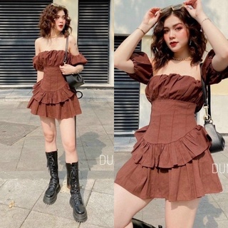 JUMPSUIT BẸT VAI ĐUÔI CÁ