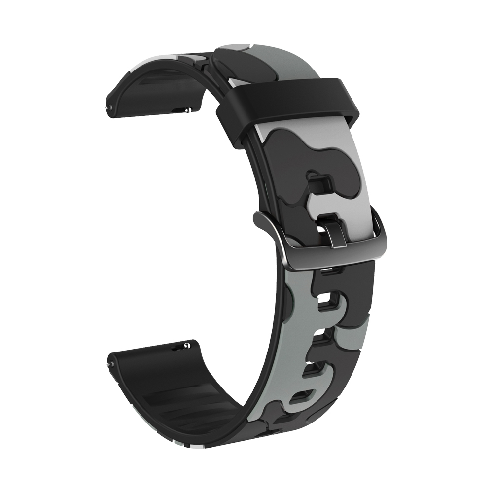 Dây Đeo Silicon Họa Tiết Rằn Ri Thay Thế Cho Đồng Hồ Thông Minh Haylou Smart Watch 2 LS02 RS4 RS4 Plus