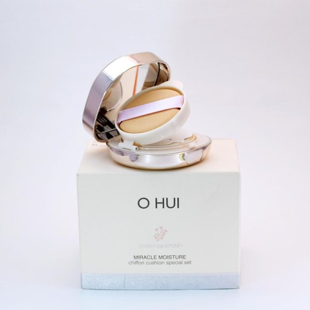 Cushion ohui che phủ hoàn hảo dưỡng ẩm và chống nắng spf50/pa+++