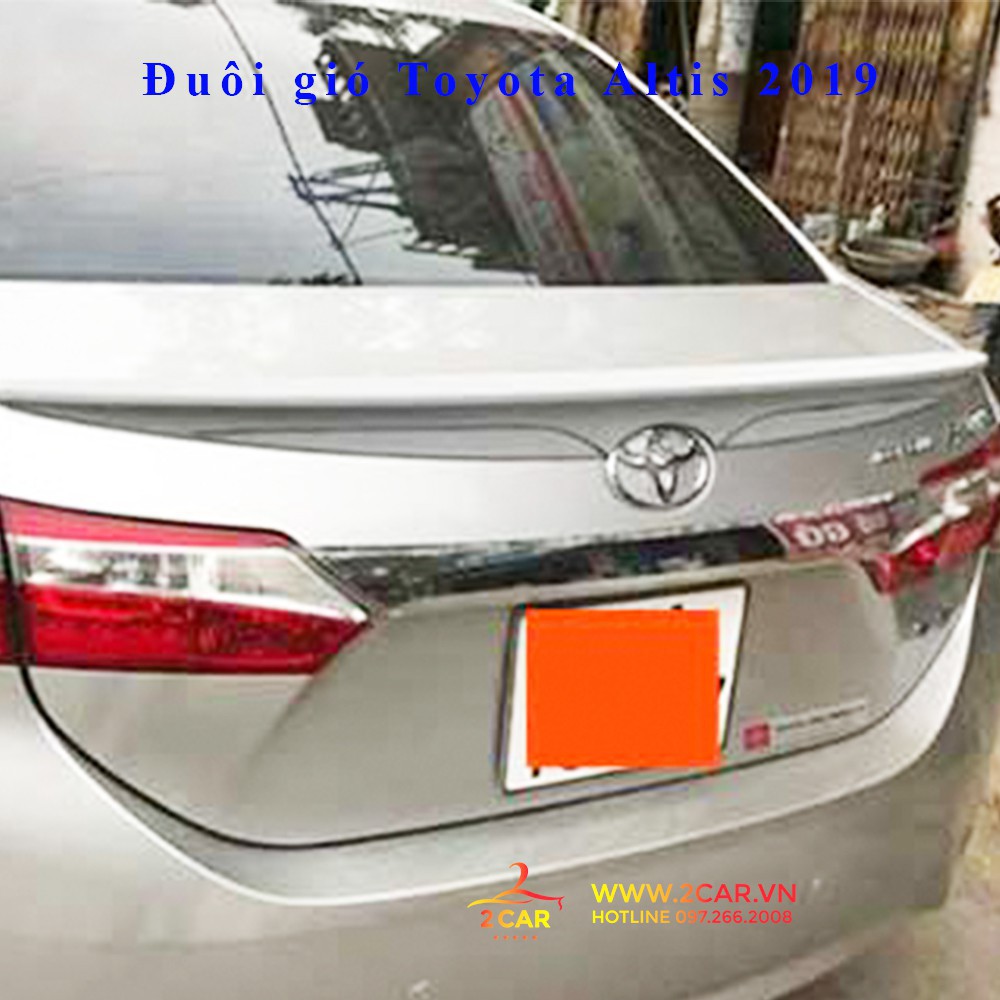 Đuôi gió - cánh lướt gió xe Toyota Altis 2014-2020