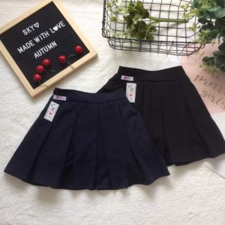 Chân váy xếp ly cho bé gái