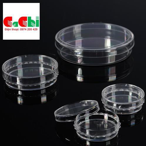 10 đĩa petri nhựa tiệt trùng kích thước 90x15