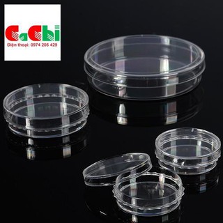 Đĩa petri nhựa tiệt trùng 60x15mm,  túi 10 cái