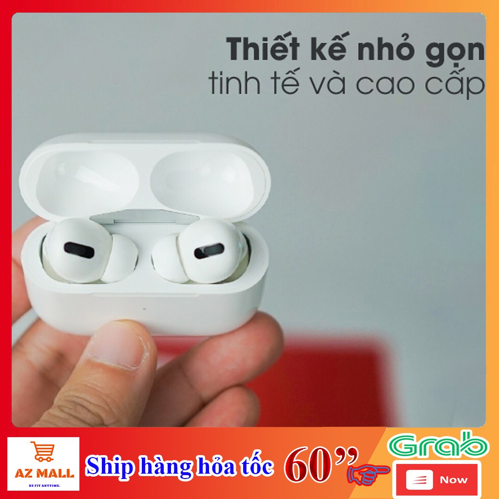 Tai Nghe Bluetooth Airpods Pro Cảm Biến Đa Điểm, Định Vị, Đổi Tên Âm Thanh cực chuẩn, chống ồn hiệu quả