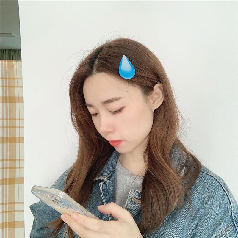 Kẹp tóc hình biểu tượng cảm xúc dễ thương cho bé gái