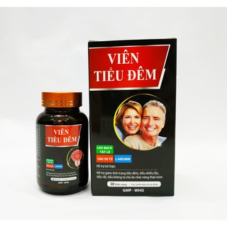 Viên Tiểu Đêm – Chấm Dứt Tiểu Đêm, Tiểu Nhiều Lần, Tiểu Rắt, Tiểu Không Tự Chủ - Dùng Cho Cả Nam Và Nữ - Lọ 30 Viên