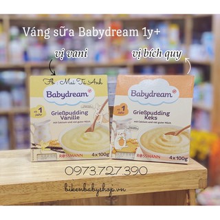 Váng sữa Babydream dạng hũ 100gr x 4h cho bé trên 1 tuổi date 2021