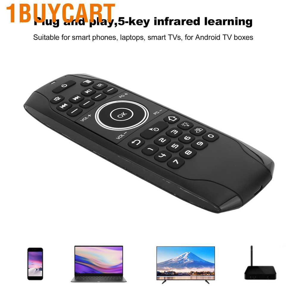 Chuột điều khiển từ xa Bluetooth 5.0 có đèn nền tiện dụng cho TV G7BTS