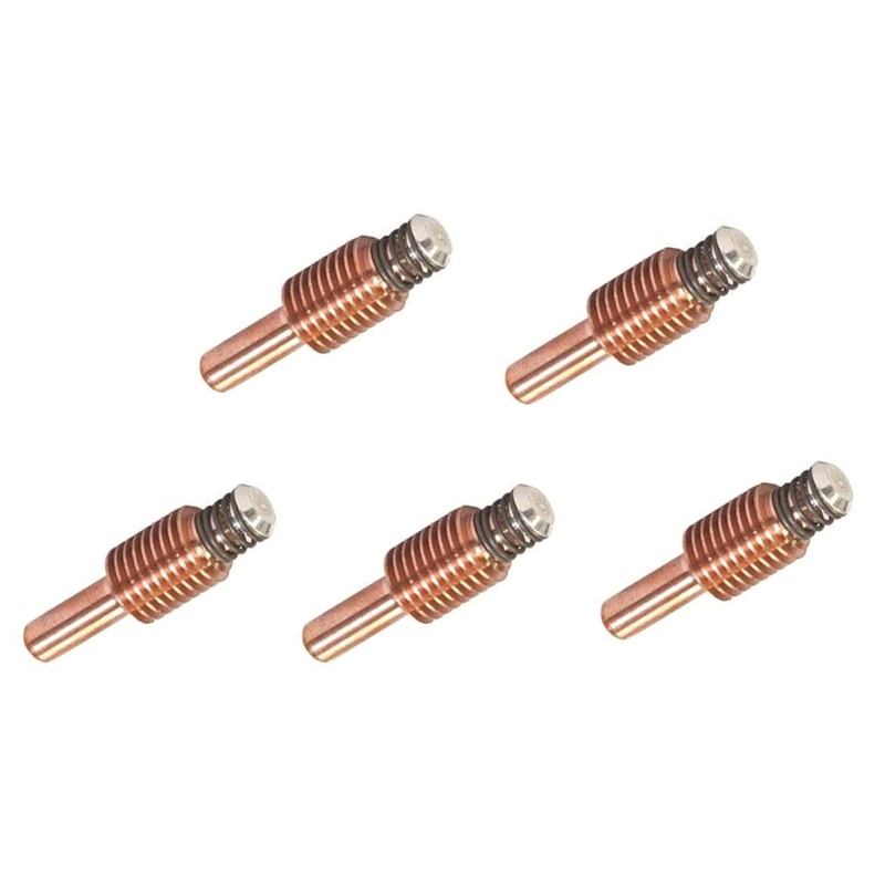 Set 5 Điện Cực Plasma Cắt Plasma Chuyên Dụng 220842 Phù Hợp Ốp Lưng Bền Chắc 45 / 65 / 85 / 105A