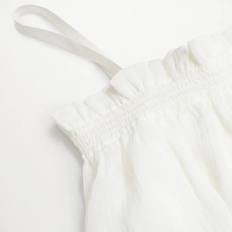 Áo Hai Dây Nhún Bèo Mango