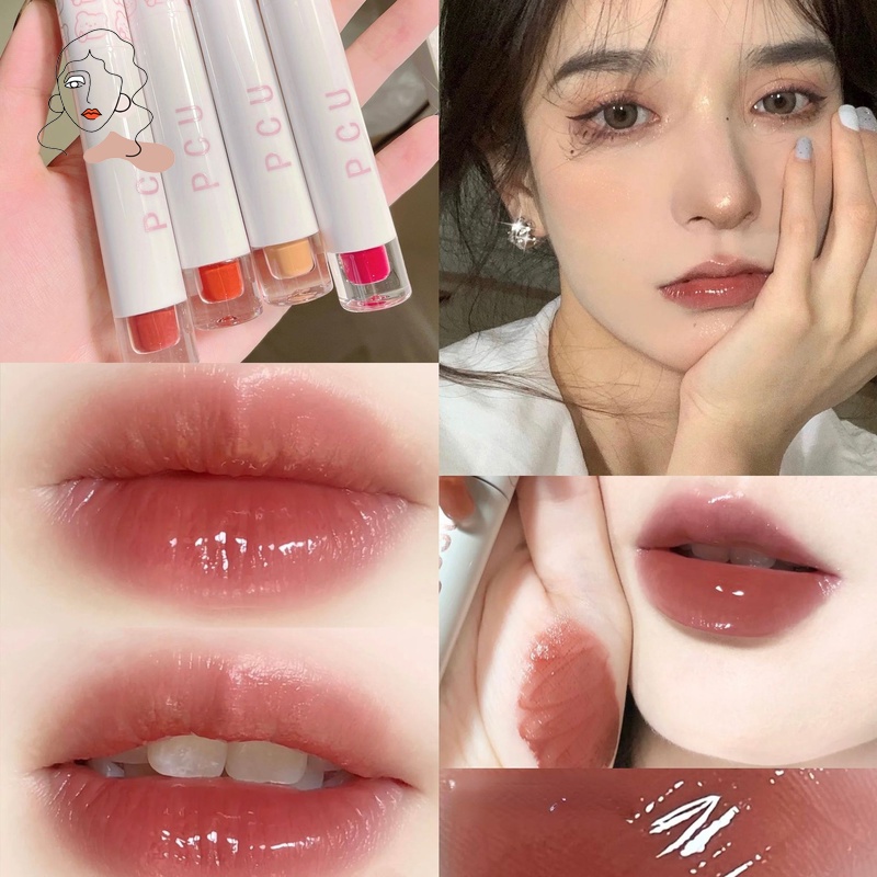 Son Bóng Dưỡng Ẩm Làm Đầy Môi Màu Trắng Sáng Bóng