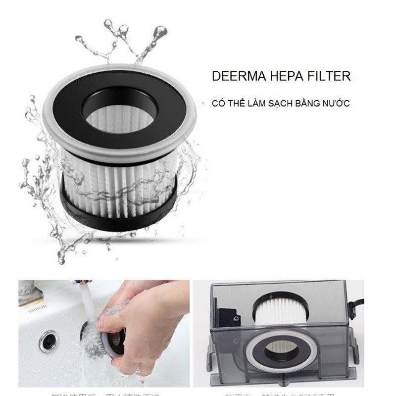 Màng lọc HEPA thay thế cho máy hút bụi Deerma CM1300 / CM1900 - Phụ kiện máy hút bụi