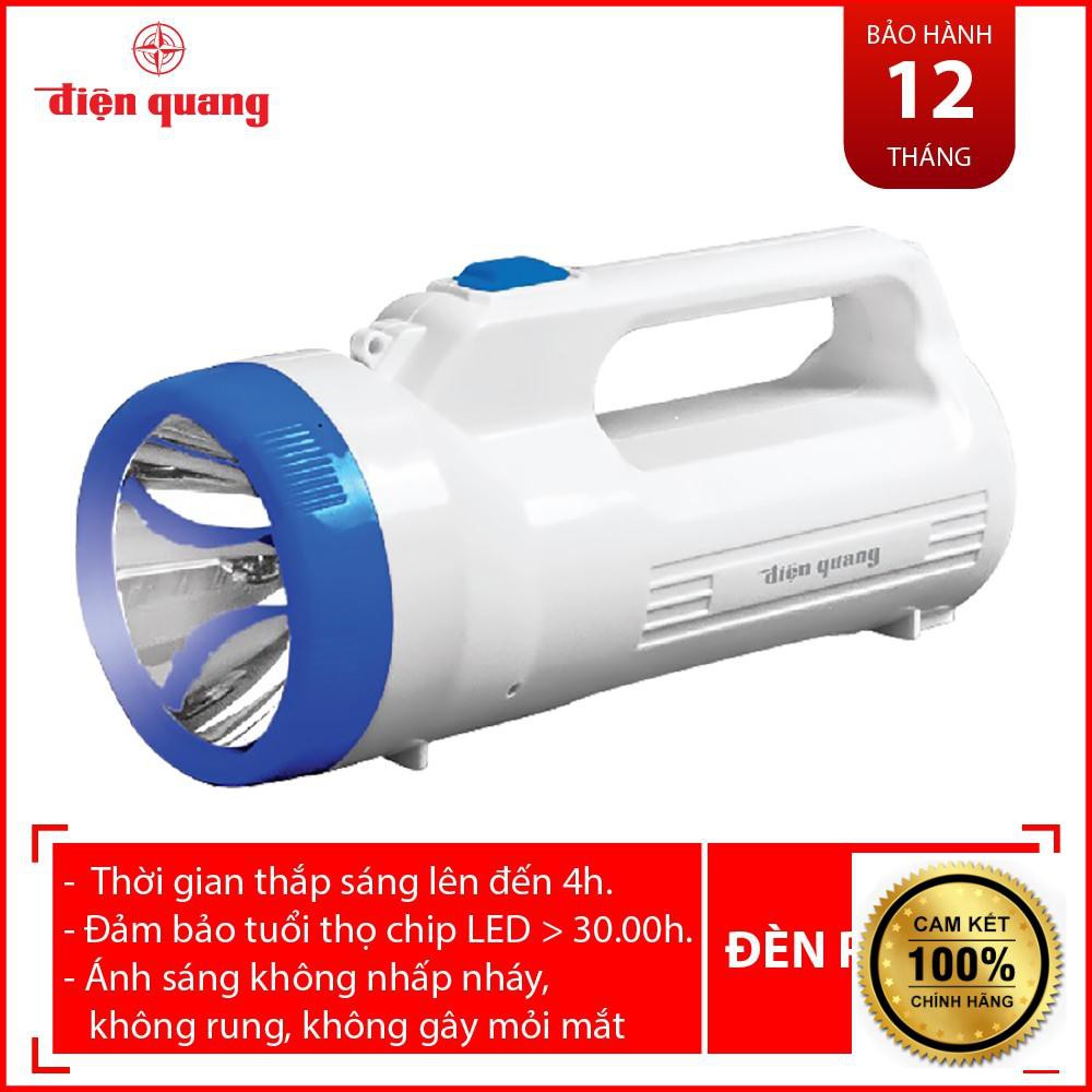 Đèn Pin LED Điện Quang ĐQ PFL06 R (Pin sạc) .