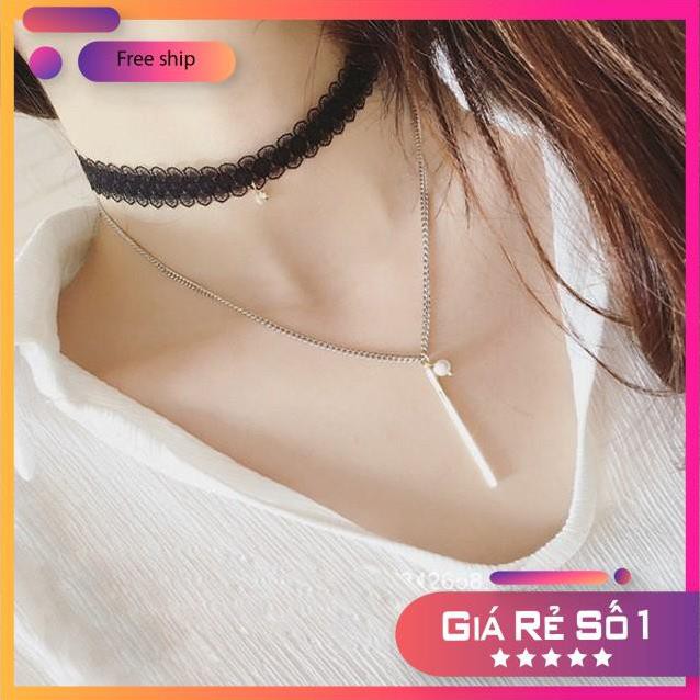 [Bán giá Rẻ] Sét vòng cổ chocker 12 món