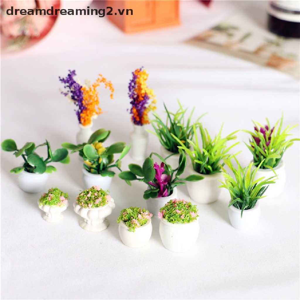 Nồi Nấu Ăn mini 2Vn Thân Thiện Với Môi Trường 12 Kiểu 1: 12 Trang Trí Nhà Búp Bê