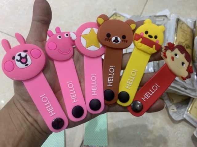 Kẹp dây quấn Calbe sạc,tai nghe gọn gàng (Size lớn) | BigBuy360 - bigbuy360.vn