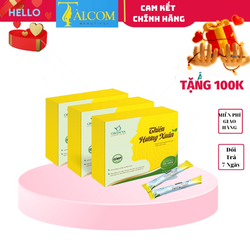 Cốm Collagen Thiên Hương Xuân – Bổ Sung Nội Tiết Tố Nữ, Hỗ Trợ Giảm Nám Sạm Da, Làm Đẹp Da